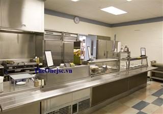 Thiết kế lắp đặt bếp ăn inox chuyên gia 200 suất tại Nam Định