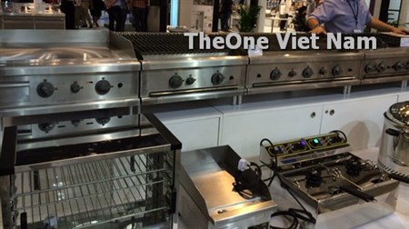 Thiết bị bếp inox nhập khẩu dùng trong khách sạn