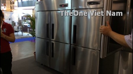 Tủ đông lạnh inox công nghiệp nhập khẩu nguyên chiếc